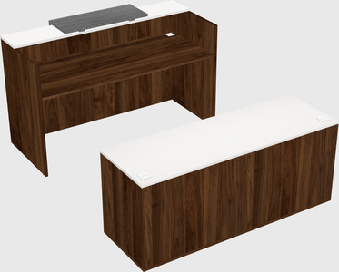 Modular reception desk