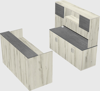 Modular reception desk