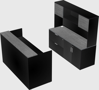 Modular reception desk