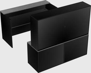 Modular reception desk