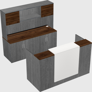 Modular reception desk