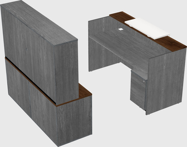 Modular reception desk