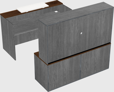 Modular reception desk