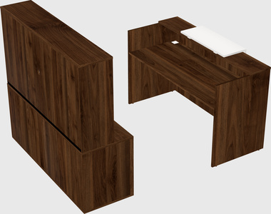 Modular reception desk