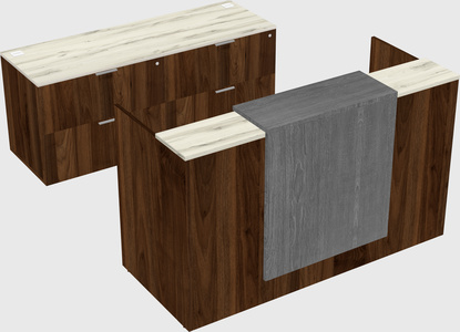 Modular reception desk
