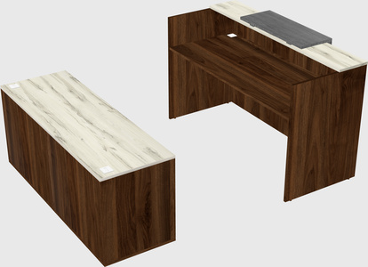 Modular reception desk