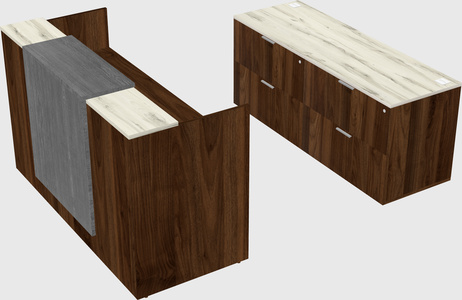 Modular reception desk