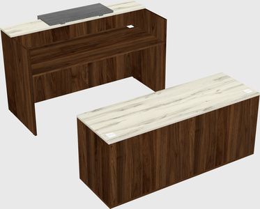 Modular reception desk