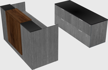 Modular reception desk