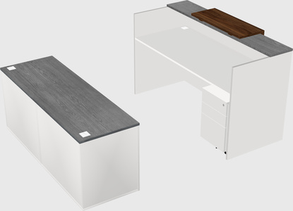 Modular reception desk
