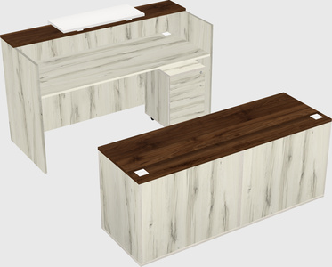 Modular reception desk