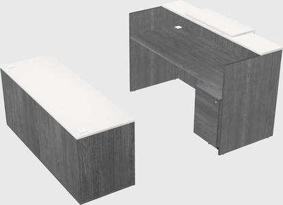 Modular reception desk