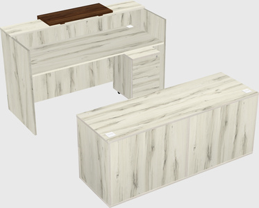 Modular reception desk