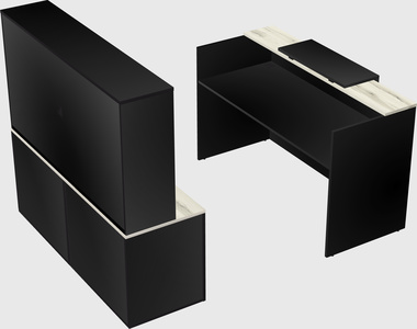 Modular reception desk