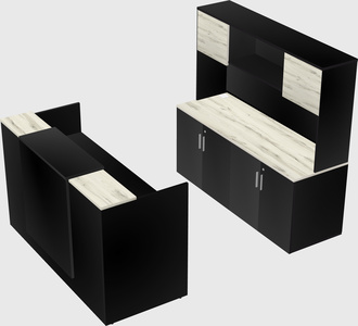 Modular reception desk