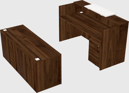 Modular reception desk