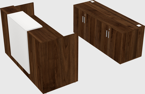 Modular reception desk