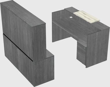 Modular reception desk