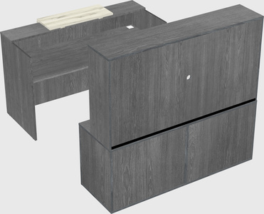 Modular reception desk