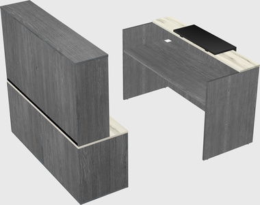 Modular reception desk