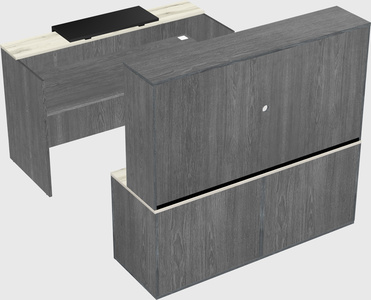 Modular reception desk