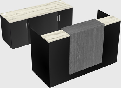 Modular reception desk