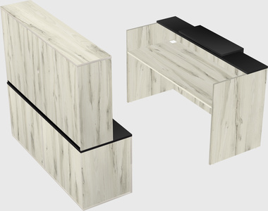 Modular reception desk
