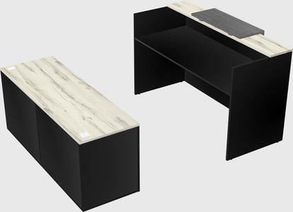 Modular reception desk