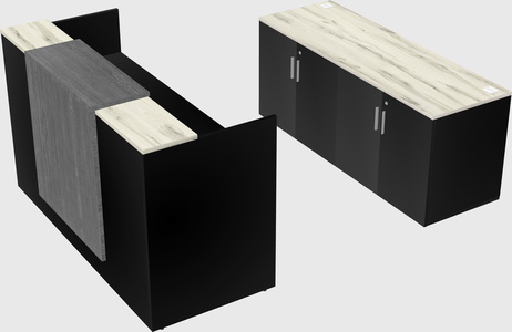 Modular reception desk