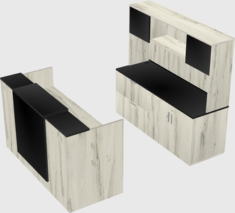 Modular reception desk