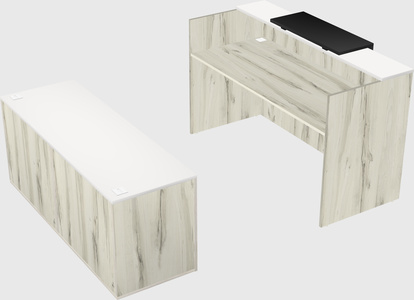 Modular reception desk