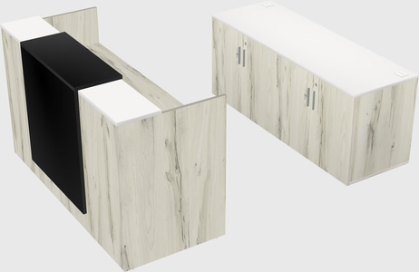 Modular reception desk