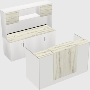 Modular reception desk