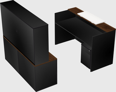 Modular reception desk