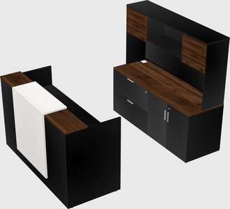Modular reception desk