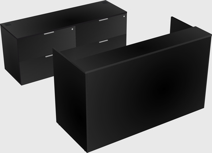 Modular reception desk