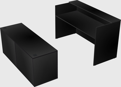 Modular reception desk