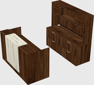 Modular reception desk