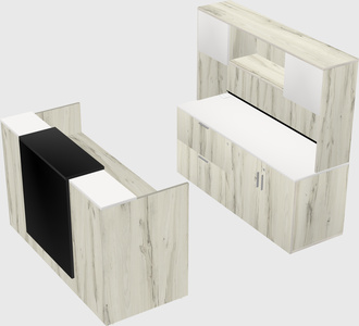 Modular reception desk