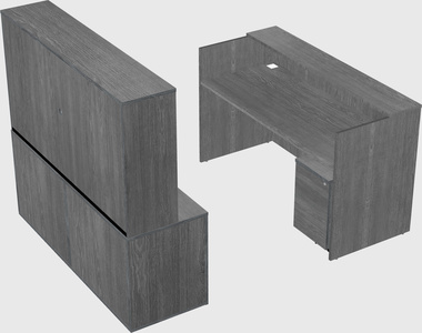 Modular reception desk