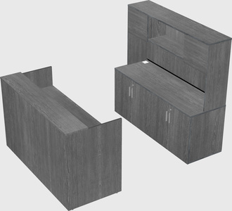 Modular reception desk