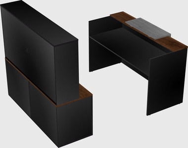 Modular reception desk