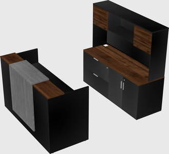 Modular reception desk