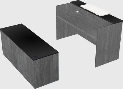 Modular reception desk