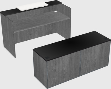 Modular reception desk