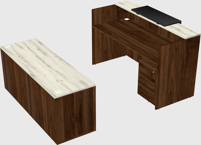 Modular reception desk