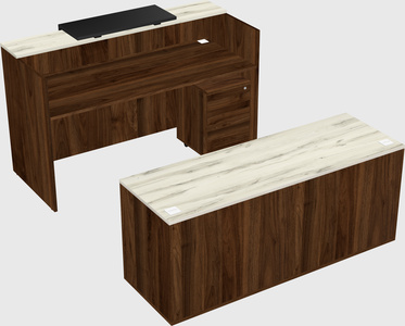 Modular reception desk