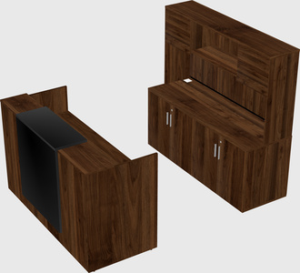 Modular reception desk