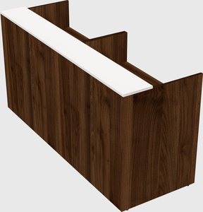 Shared u-shaped reception desks