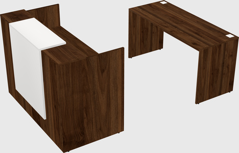 Modular reception desk